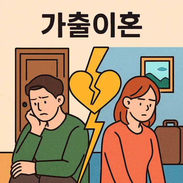 순천이혼상담,가출이혼