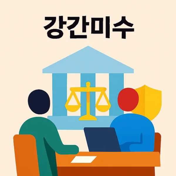 안산성폭행변호사,강간미수