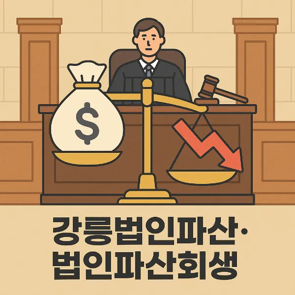 강릉법인파산,법인파산회생