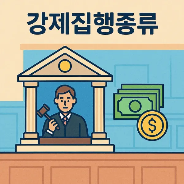 통영채권추심,강제집행종류