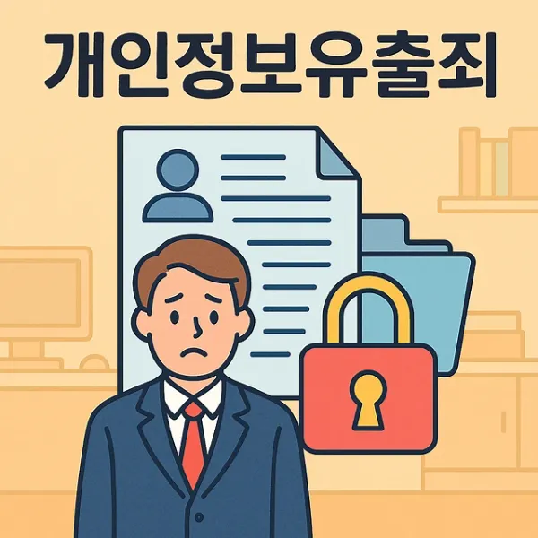개인정보유출죄,형사전문변호사