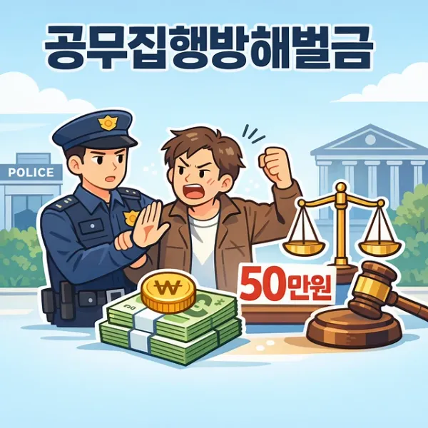 대전공무집행방해변호사,공무집행방해벌금
