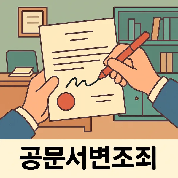 공문서변조죄,형사소송비용