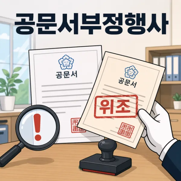 공문서부정행사,서초변호사