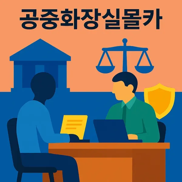 용산성추행변호사,공중화장실몰카