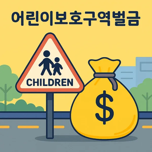 교통사고과실비율,어린이보호구역벌금