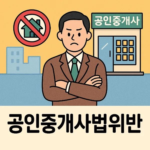 군산부동산전문변호사,공인중개사법위반