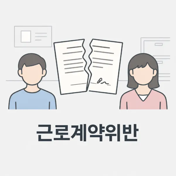 전주변호사사무실,근로계약위반