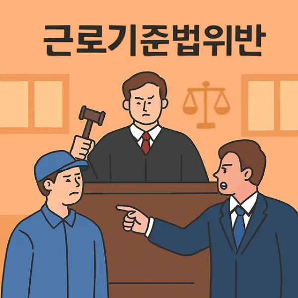 서울손해배상변호사,근로기준법위반