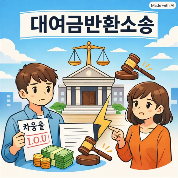대여금반환소송,원주대여금변호사