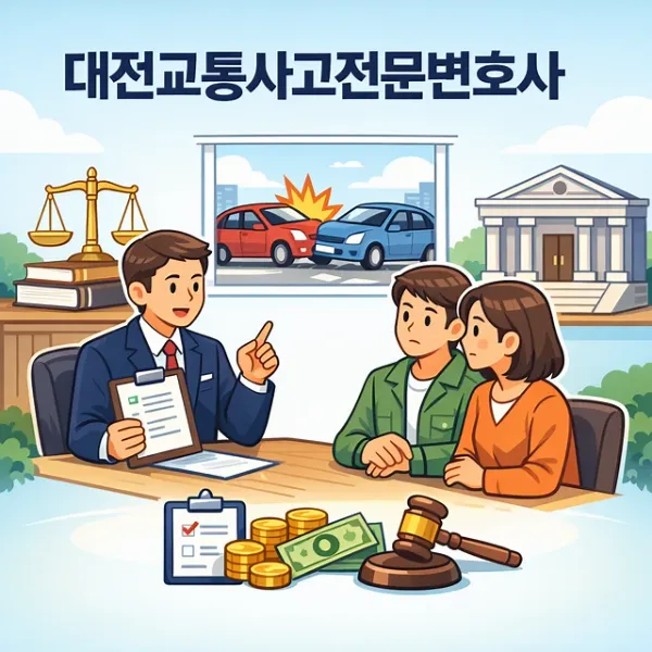 대전교통사고전문변호사,교통사고과실비율