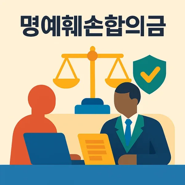 수원명예훼손변호사,명예훼손합의금