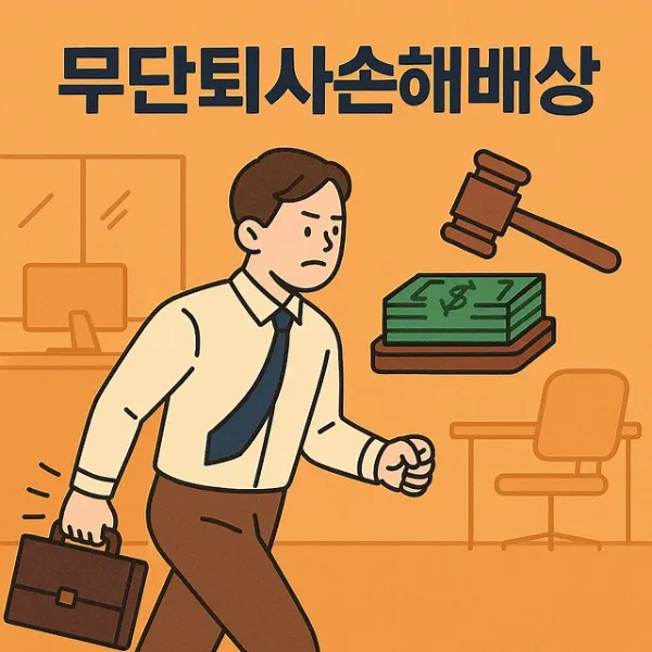 대구손해배상변호사,무단퇴사손해배상