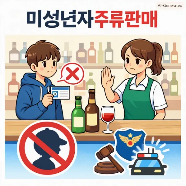 미성년자주류판매,강남법률상담