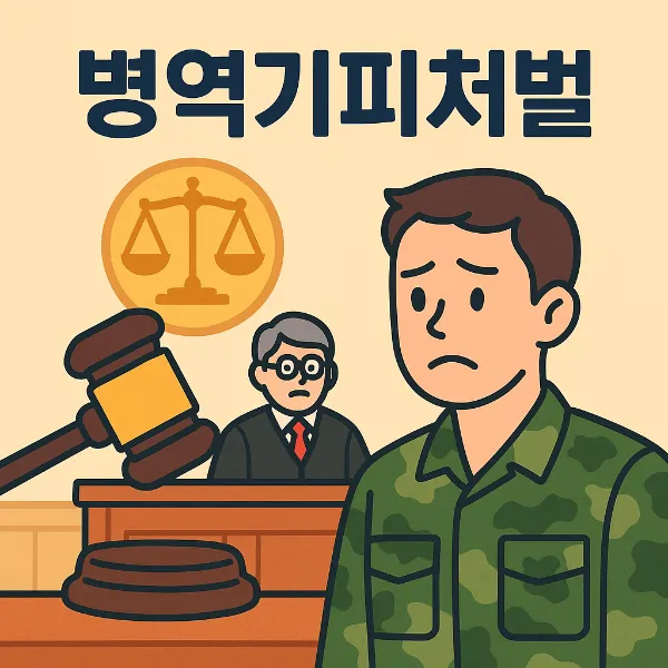 병역법위반처벌,병역기피처벌