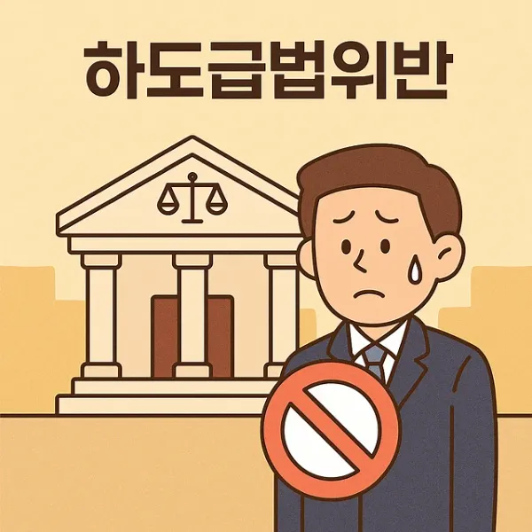 부산형사전문변호사,하도급법위반