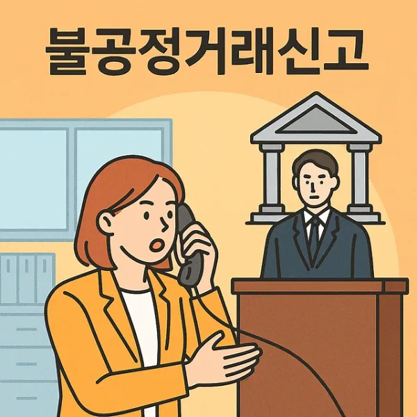 불공정거래신고,신고 절차