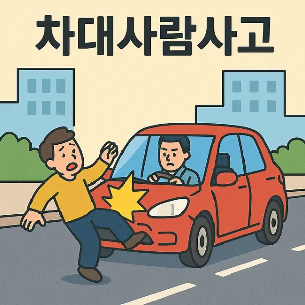 사망사고벌점,차대사람사고