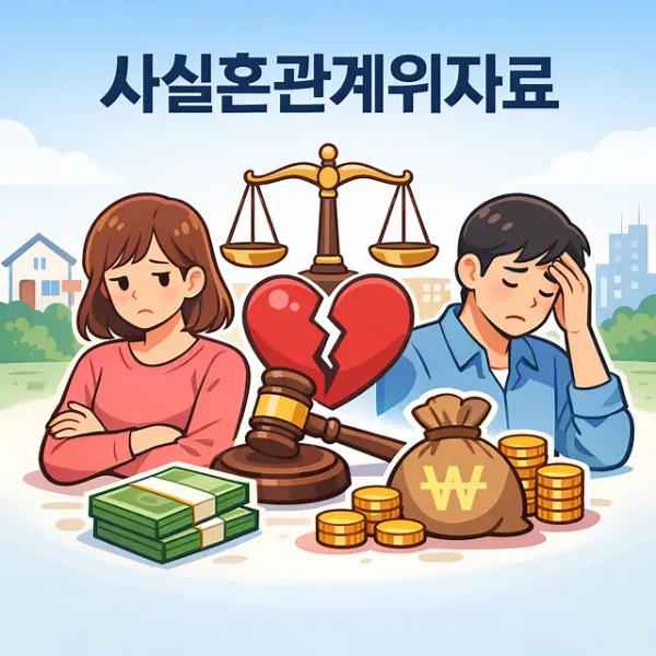 부산이혼전문변호사,사실혼관계위자료