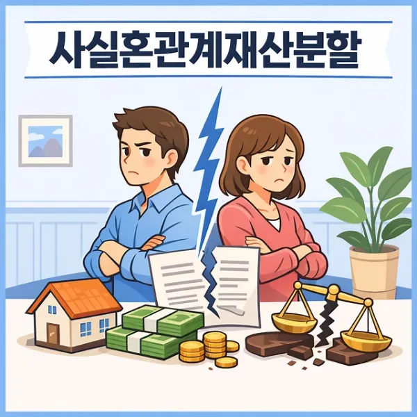 대전이혼변호사,사실혼관계재산분할