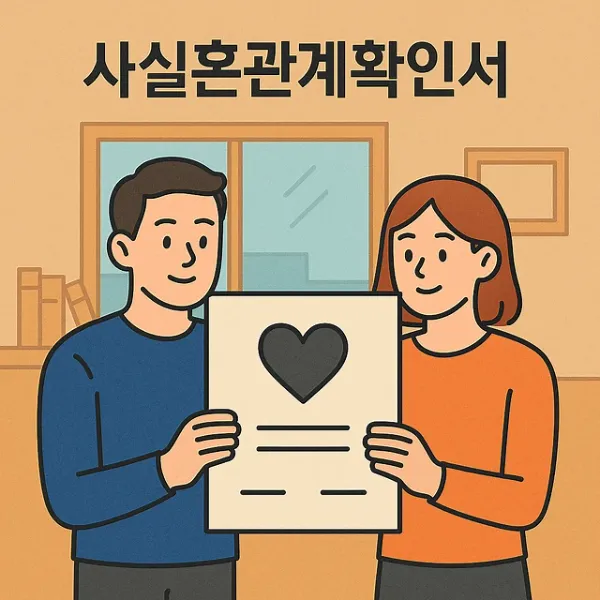 창원이혼상담,사실혼관계확인서
