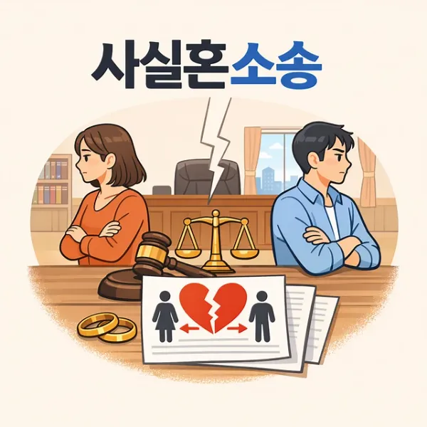 사실혼소송,강남이혼전문변호사