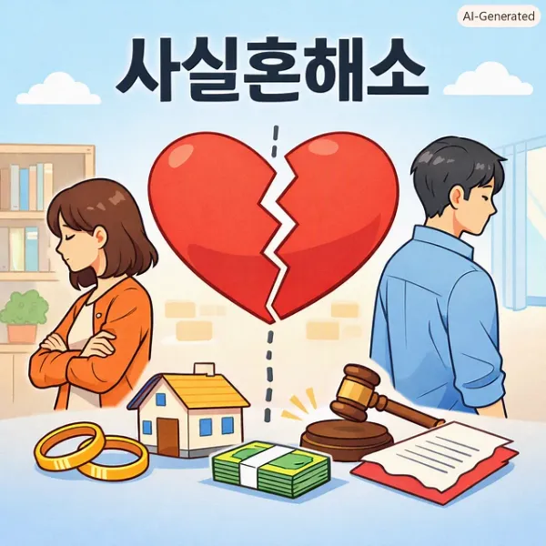 사실혼해소,안양이혼소송변호사