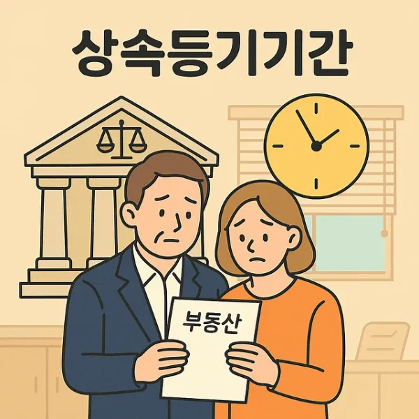아파트상속,상속등기기간
