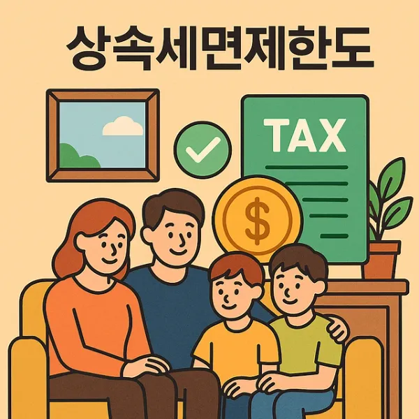 상속세신고,상속세면제한도