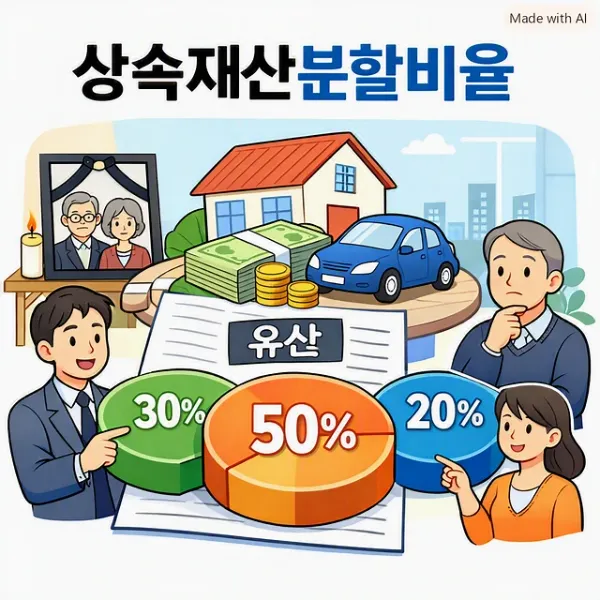 상속재산분할비율,서울상속변호사