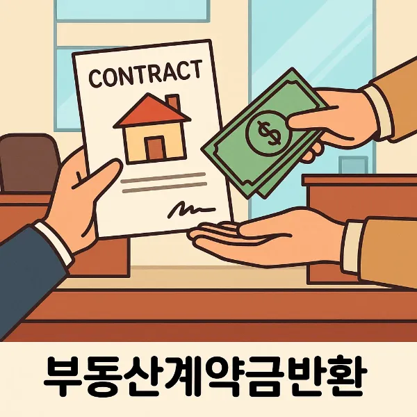 서산부동산변호사,부동산계약금반환