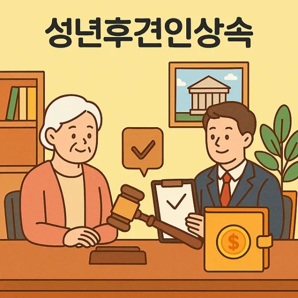 상속재판, 성년후견인상속 필수 절차와 진행 단계 총정리