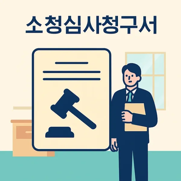 소청심사청구서,행정전문변호사