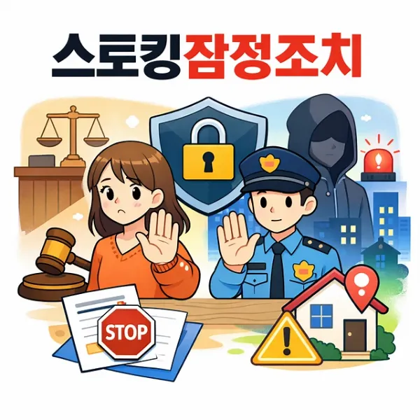 스토킹잠정조치,부산형사변호사