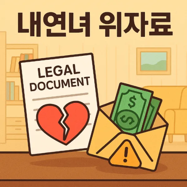 안양이혼변호사가 알려주는 내연녀위자료 청구 핵심 정리