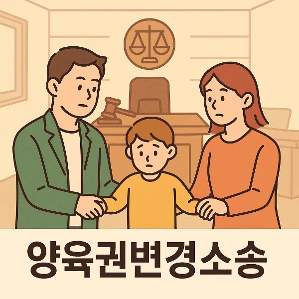 양육권변경소송,용산이혼소송변호사