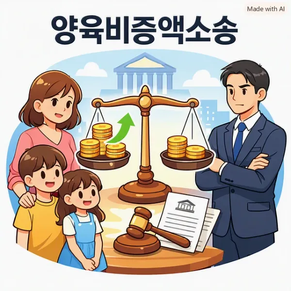 양육비증액소송,군산이혼소송변호사