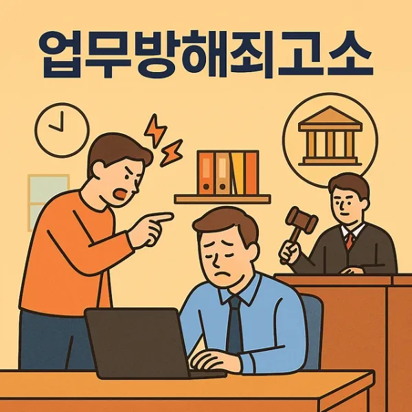 수원공무집행방해변호사,업무방해죄고소