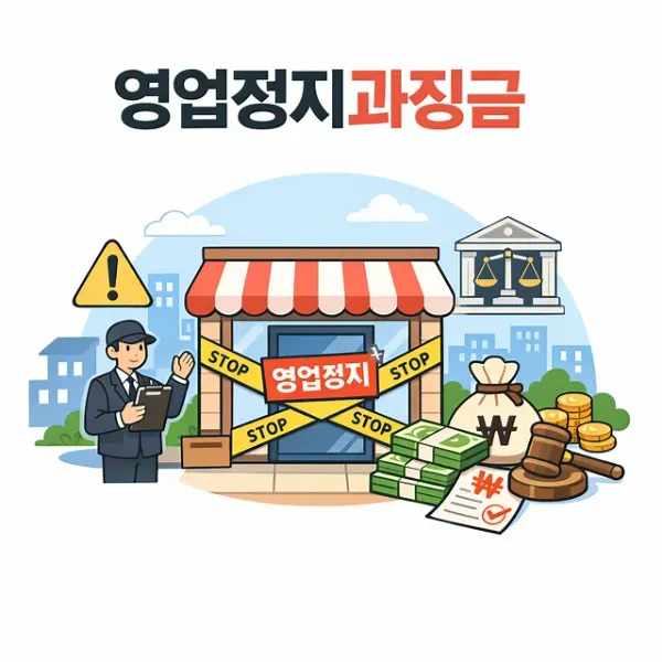 영업정지과징금,광교형사변호사