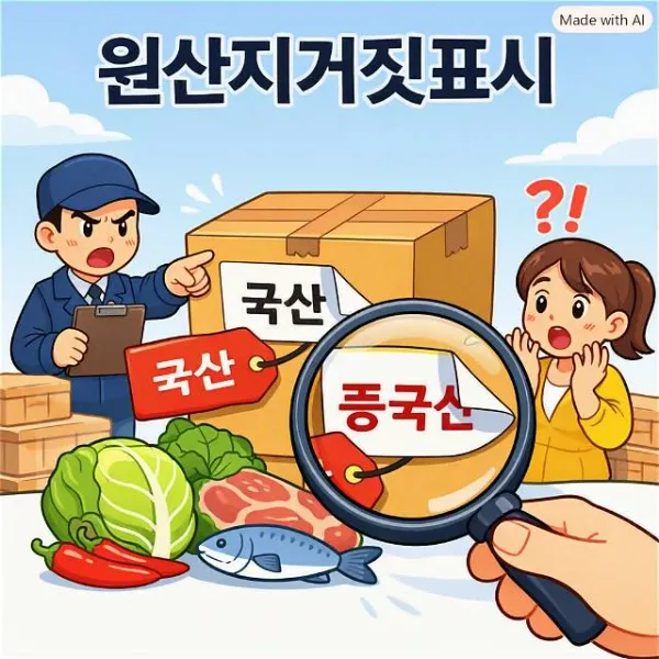 원산지거짓표시,진주변호사