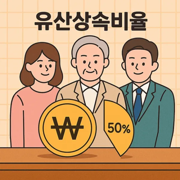 상속재산분할심판청구,유산상속비율