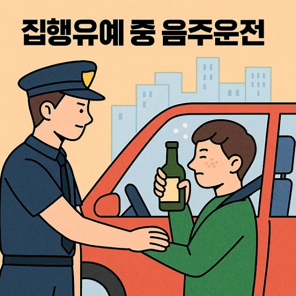 음주면허취소,집행유예중음주운전