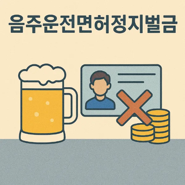 음주운전면허정지벌금, 음주운전전문변호사와 함께 최선의 대응 방법 알아보기