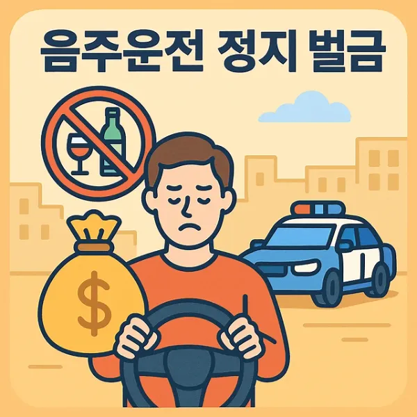 포항음주운전변호사,음주운전정지벌금
