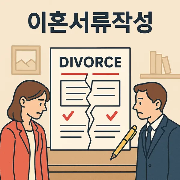 이혼서류작성,이혼전문변호사