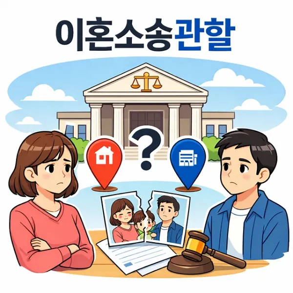 이혼소송관할,이혼하려면