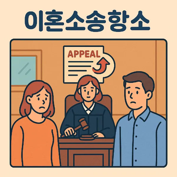 이혼소송항소, 패소 후 항소심에서 승리하기 위한 전략