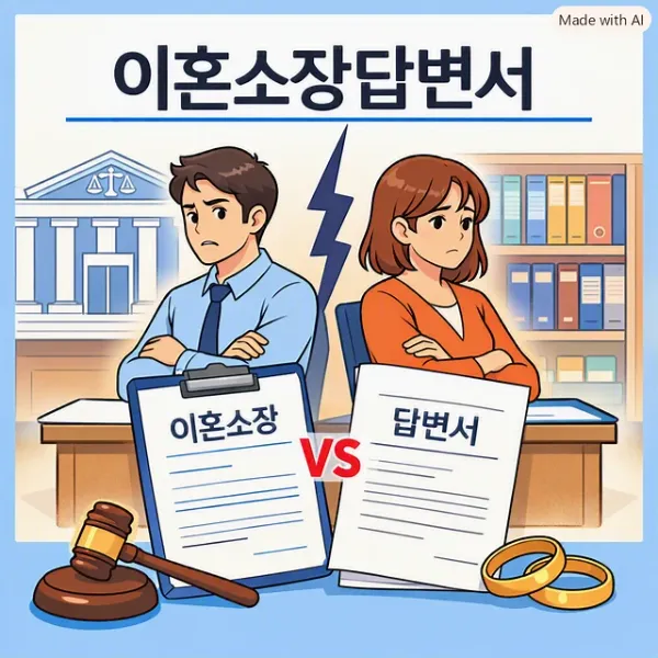 이혼소장답변서,진주이혼변호사