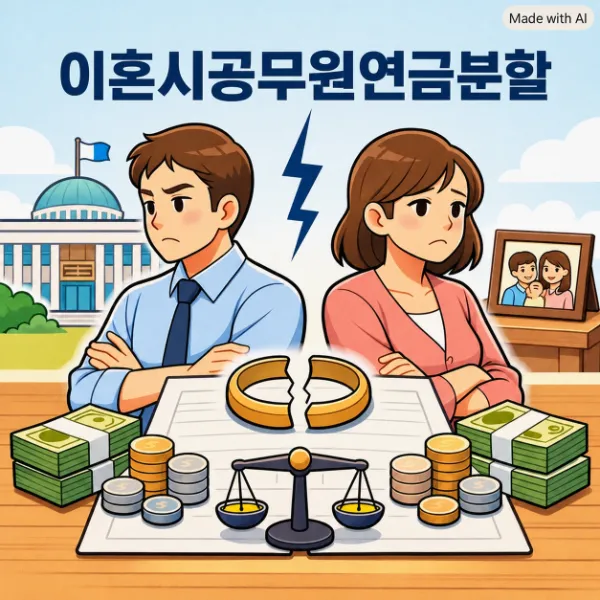 이혼시공무원연금분할,여의도이혼전문변호사
