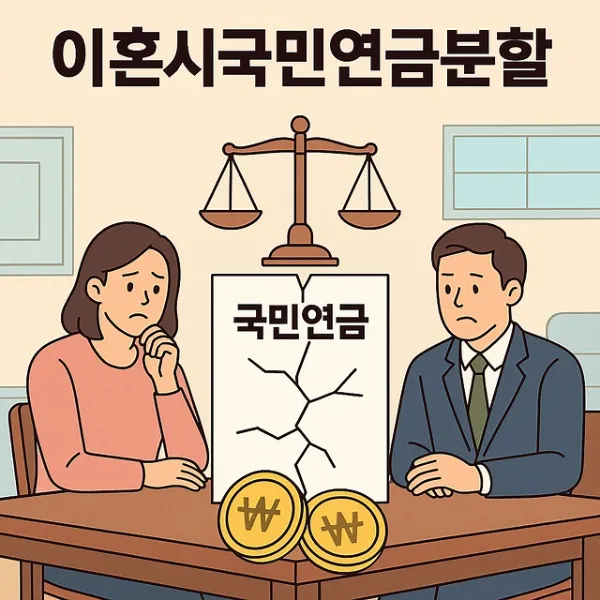 인천이혼소송변호사,이혼시국민연금분할